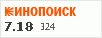 Рейтинг по версии Кинопоиска